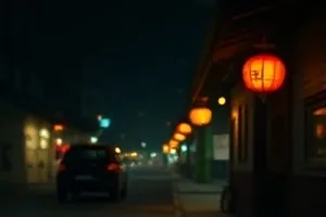 《无声排练》海报，空旷排练厅与地板上被反复磨白的标记线