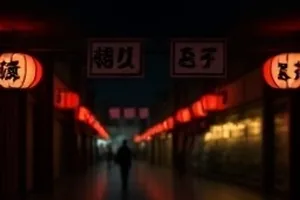 《一把旧钥匙》海报，木质桌面上的一把黄铜钥匙与两枚旧锁