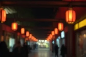 《回声档案馆》海报，地下库房里成排的磁带架与一盏顶灯