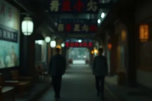 《山那边有海》海报，山脊尽头露出的一线海面与逆光剪影